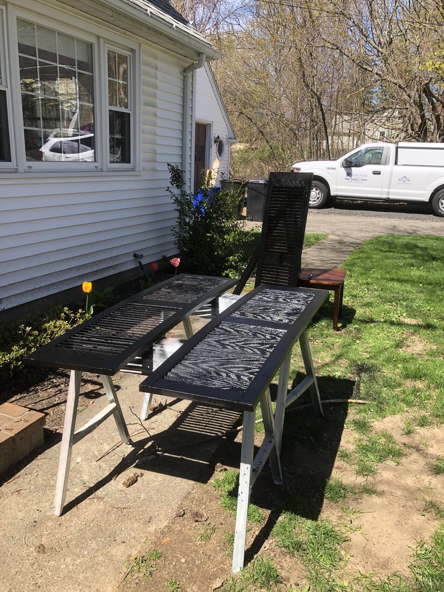 nancy_p_1015's tweet photo. Busy busy bees here
Started another “quick” project of painting the shutters . Looks way better. And boys worked on back yard pergola and concrete step off our deck
#ourfixerupper #smallupgrades https://t.co/Nitt3Spjt8