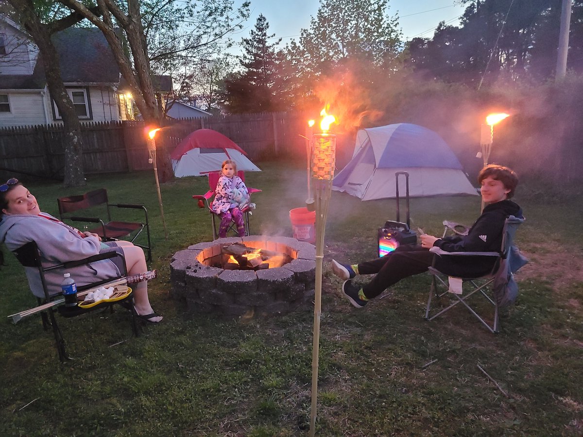 hobbledegaagaa's tweet image. A perfect end to a fun scout day.  
#ScoutingAtHome @boyscouts #ScoutIn #Troop50TRNJ