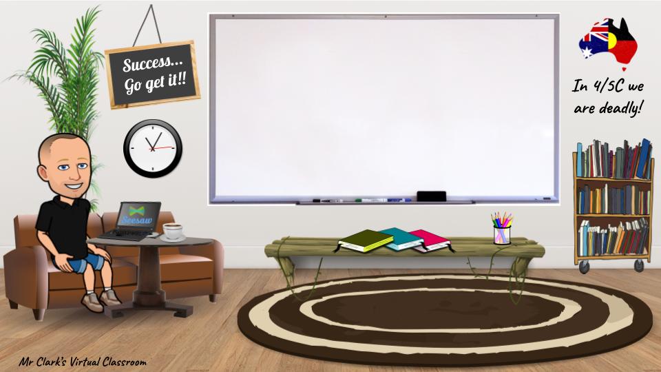 Spent the morning building this. The plan is to add links to the whiteboard which take students to recorded screencasts, youtube clips, google docs/slides etc.. for their daily learning tasks.