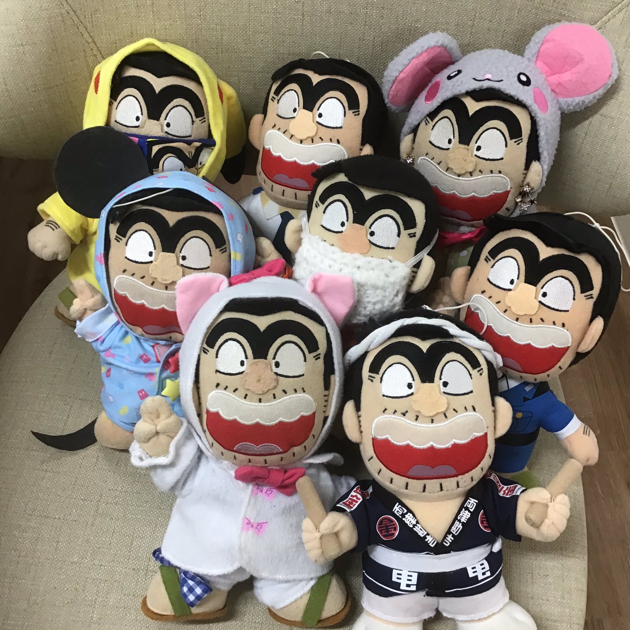 【☆本日限定☆】こちら葛飾区亀有公園前派出所 こち亀 ぬいぐるみ 4体セット 美音と880 on X: 