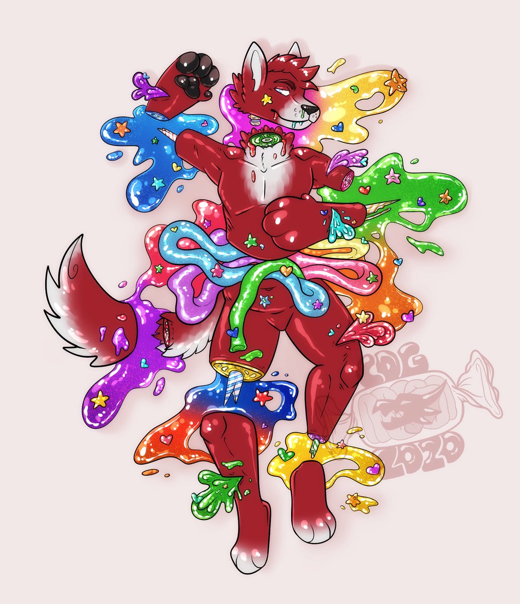 CandyDragonGuts's tweet photo. YCH gore commission for Augustactor@FA! I missed doing candy gore SO MUCH
#candygore #toongore #furry #furryart https://t.co/9FPWm4x2Vj
