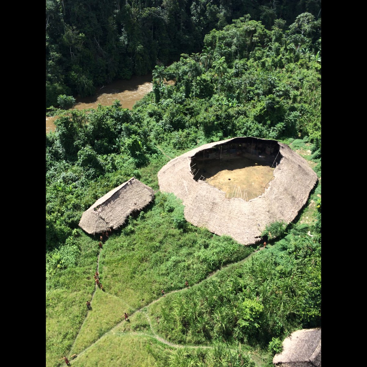 SOSOrinoco's tweet photo. ¡ALERTA! DENUNCIA DE #Yanomami venezolanos: 40 #Garimpeiros (mineros brasileños) invaden con complicidad de @GNBoficial proximidad de comunidad Yanomami de #Hashimu explotando #OrodeSangre en cabeceras del #Orinoco dentro del Parque Nacional Parima Tapirapecó #ActforAmazonia https://t.co/c3EQ6NXW8X