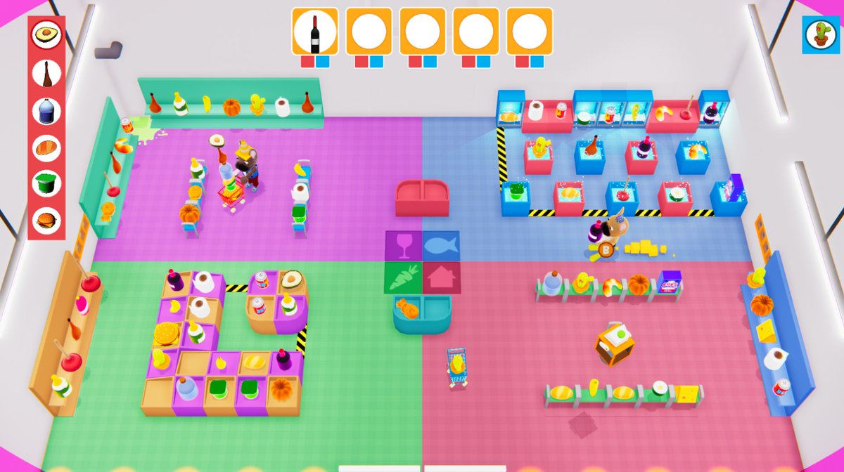 ocbrainst's tweet photo. Hey guys if you come to Warmart for some weekend shopping remember to bring your own mask, gloves and the best lock  you have so other players can't steal your groceries (spoiler: it will happen regardless).   #screenshotsaturday! https://t.co/GKKsWtLl7B