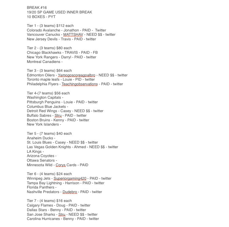 19/20 SP GAME USED - looking for 🔥🔥🔥🔥 were so close here I know it’s an older product and all this new excitement coming up. Let’s close this one up and get ready for the rest of <a href="/UpperDeckSports/">Upper Deck</a> wicked products coming up.