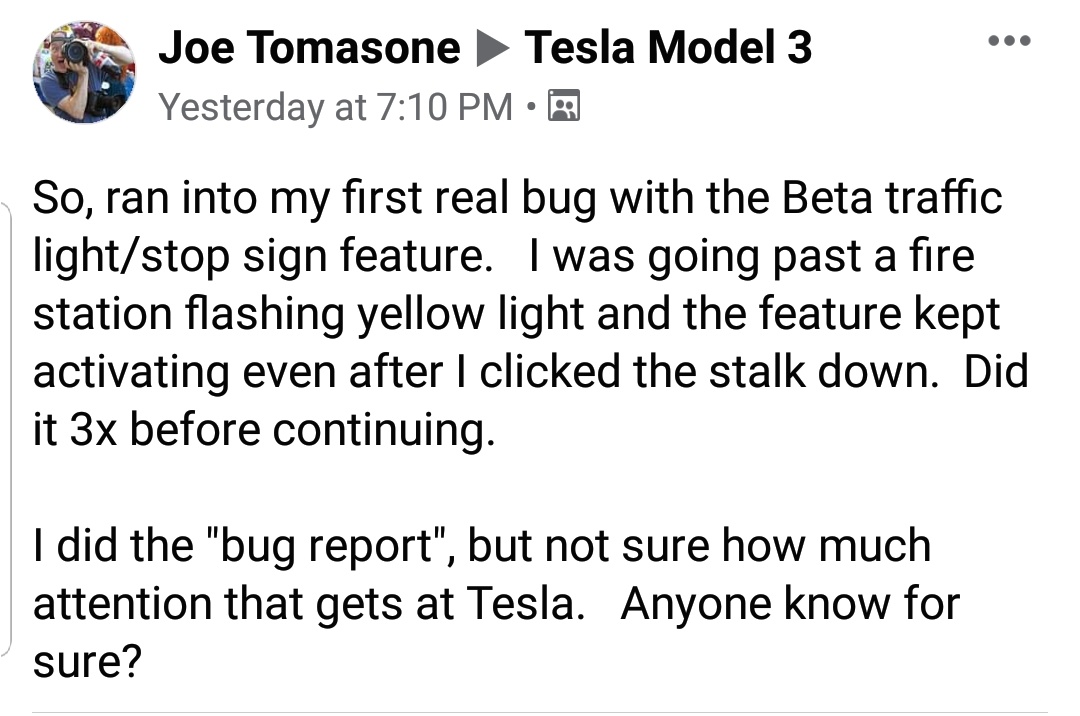 ghost_scot's tweet image. &quot;I was going past a fire station flashing yellow light and the feature kept activating even after I quit the stalk down. Did it 3x before continuing.&quot;
Hey @NHTSAgov &amp;amp; @NTSB, how do I opt my family out of this dangerous game @Tesla is playing?
#TeslaFSDIssues
#TeslaSafetyIssues