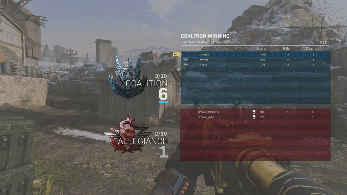 AO_AgentOrange's tweet photo. #CallofDutyModernWarfare #XboxShare https://t.co/V4UhYD0O2X