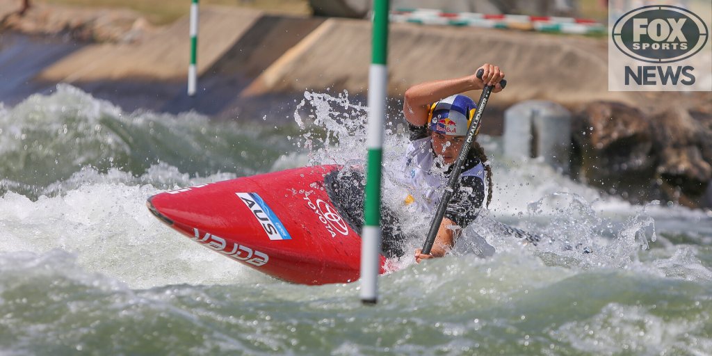 paddle_aus's tweet photo. Tune into @FOXSportsNews at 12:15 AEST for an interview  with our @AUSOlympicTeam #canoeslalom #goat @jessfoxcanoe 

#TokyoTogether 
#WomenInSport 
#icfslalom 
#FoxOnFox https://t.co/TPhJ0TZlk9