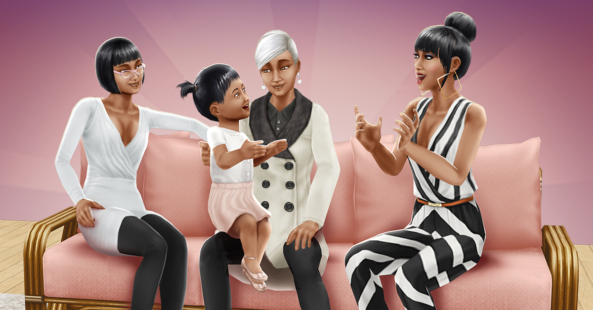 Your Sims' mothers deserve a gift too! The Mother's Day sale is happening now in the online store until 12 May. 🤱