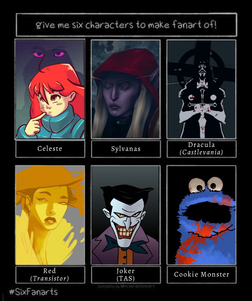 ThatMalzan's tweet photo. I don't know half of these characters half as well as I should like; and I like less than half of them half as well as they deserve.
#SixFanarts #sixfanartchallenge https://t.co/hfuT8YCKRP