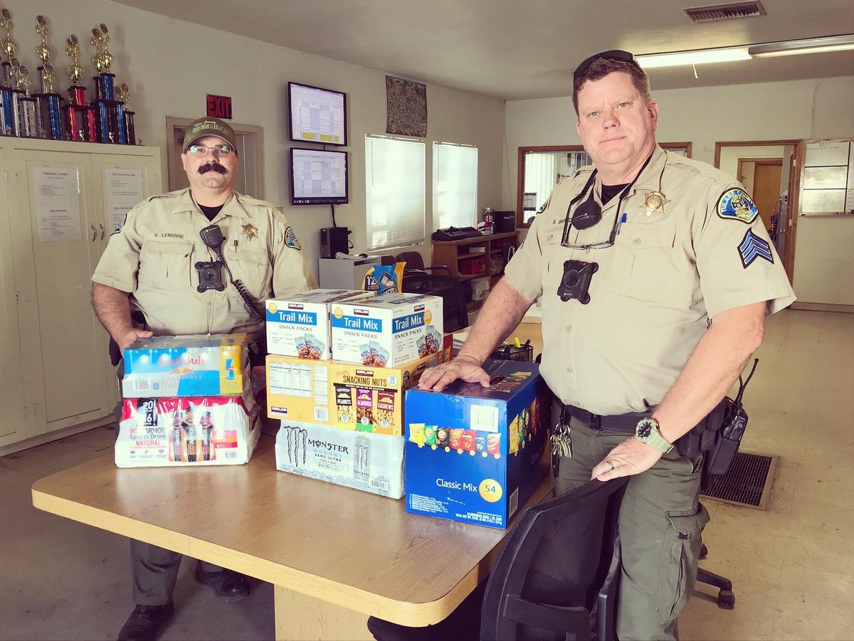 WCBCI's tweet photo. Today we delivered some goodies to our local TCSO Porterville and Pixley Substations as a small token of our appreciation. Thank you law enforcement for all that you do for our community! Keep up the good work and stay safe! God bless you all!

Thank you WCBCI partners! https://t.co/fDOOtq7ID8