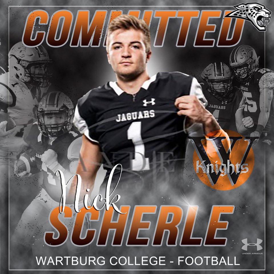 Jaguars_AD's tweet photo. Congrats N. Scherle! Ankeny Centennial @ankeny_jaguars Football 🏈 @achs_jaguar @achsjagfb Scherle will continue his academic &amp; athletic career at Wartburg College @WartburgFB @WartburgCollege https://t.co/04ymo6wacq