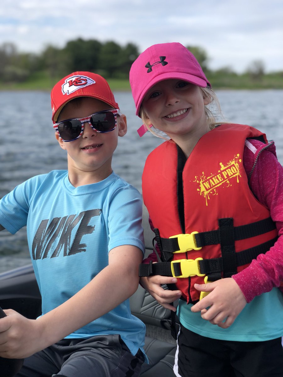 We had a great time getting out and fishing today. Jax hauled in a 23” walleye!  Family fun this weekend