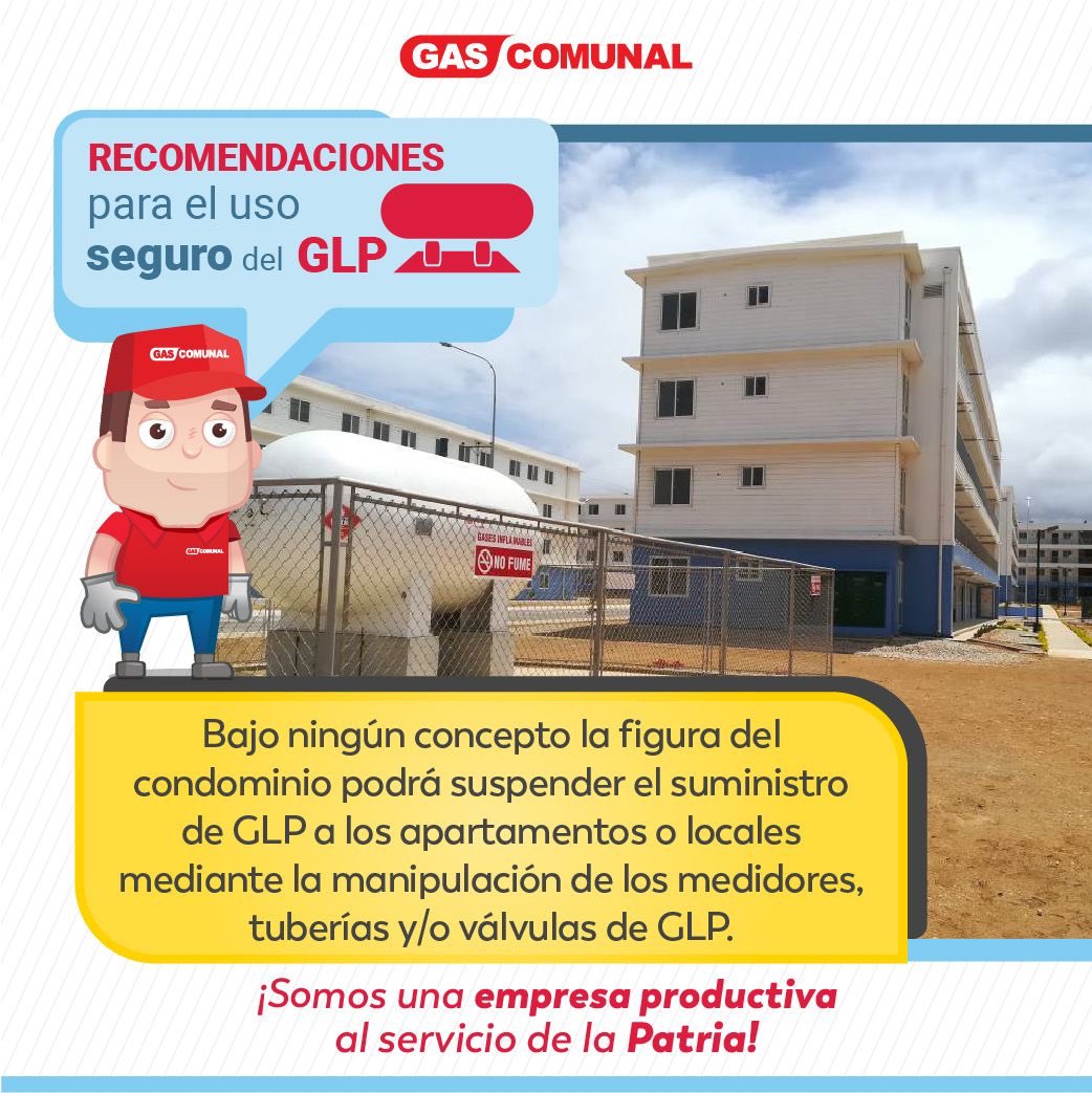 gas_comunal's tweet photo. 🇻🇪🧑🚒 #GasSeguro || Implementa estas recomendaciones en el uso del GLP envasado en tanques estacionarios.
¡Somos una empresa productiva al servicio de la Patria! https://t.co/4Dy1wX3c5b