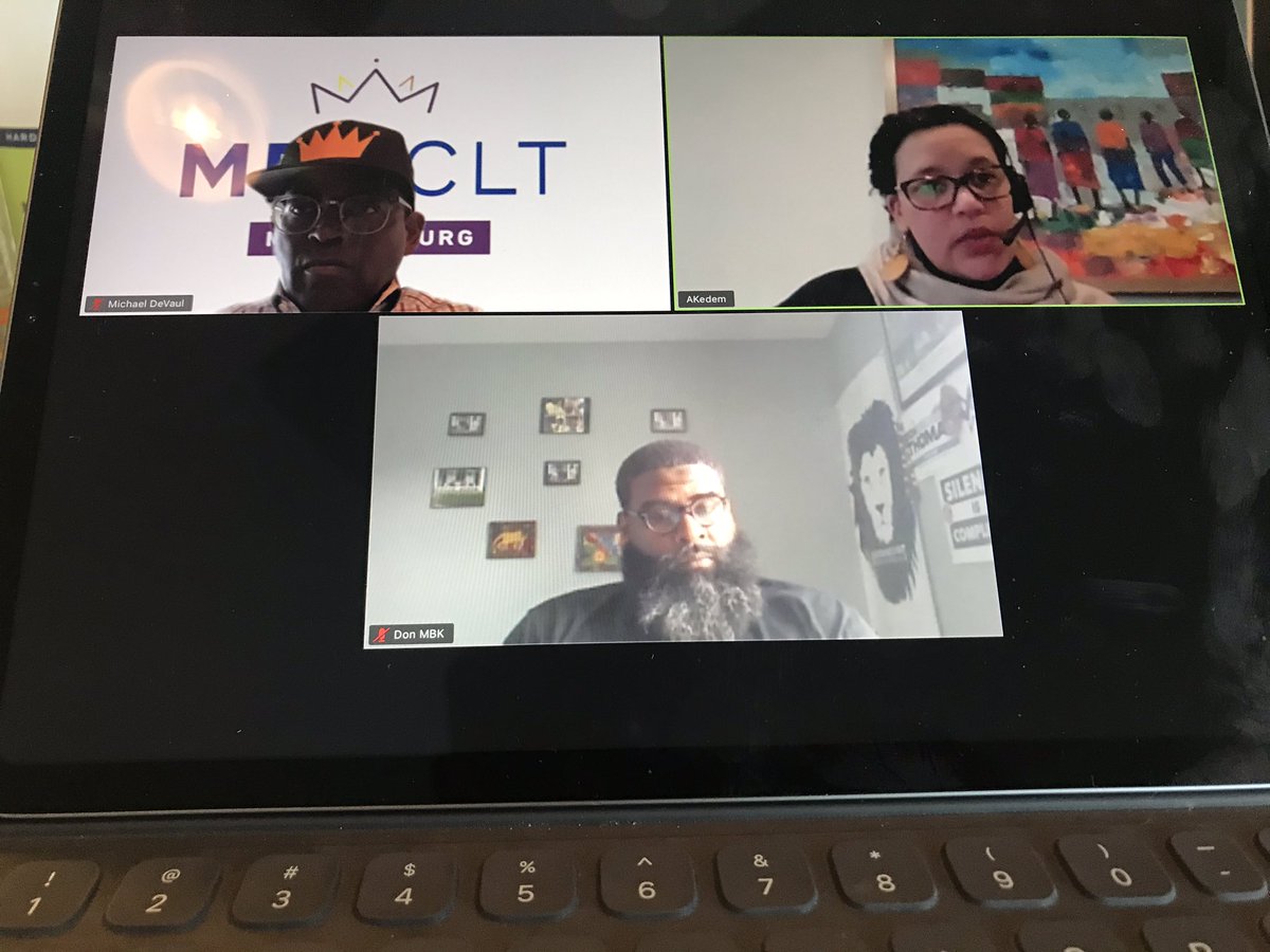 MichaelDeVaul's tweet photo. What an inspiring call this week to verify why we do the work. As we elevate the focus here for #BoysOfColor. #MBKCLTMeck is joining forces regionally alongside NC/SC to leverage #partners #networks & align w/national leaders to #RiseAsOne. We are collective #WeAreMBK #ItsTime https://t.co/L7uCGcPxC1