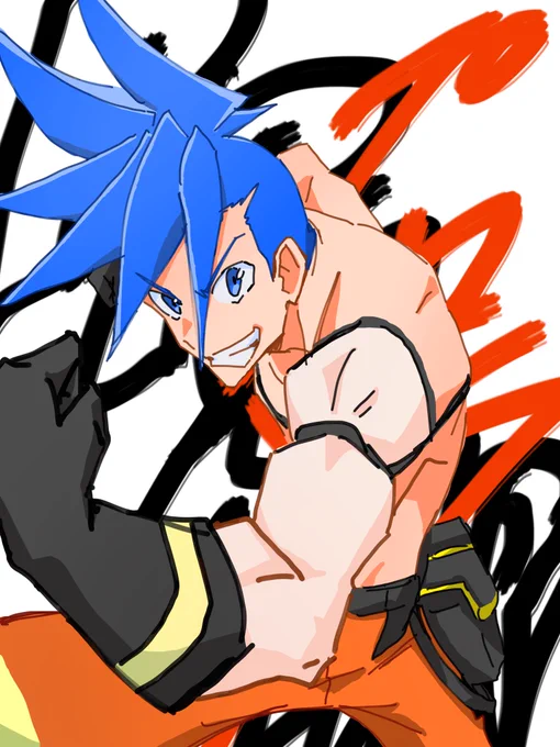 プロメア ガロ イラスト#プロメア#PROMARE#ガロ#TRIGGER#イラスト 