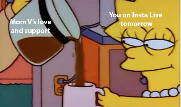 UNCkappa's tweet photo. Mom V is going live on the UNC Kappa instagram tomorrow at 1 pm to host an Exam Destress session! see y'all there! :) https://t.co/mEUXcoptas