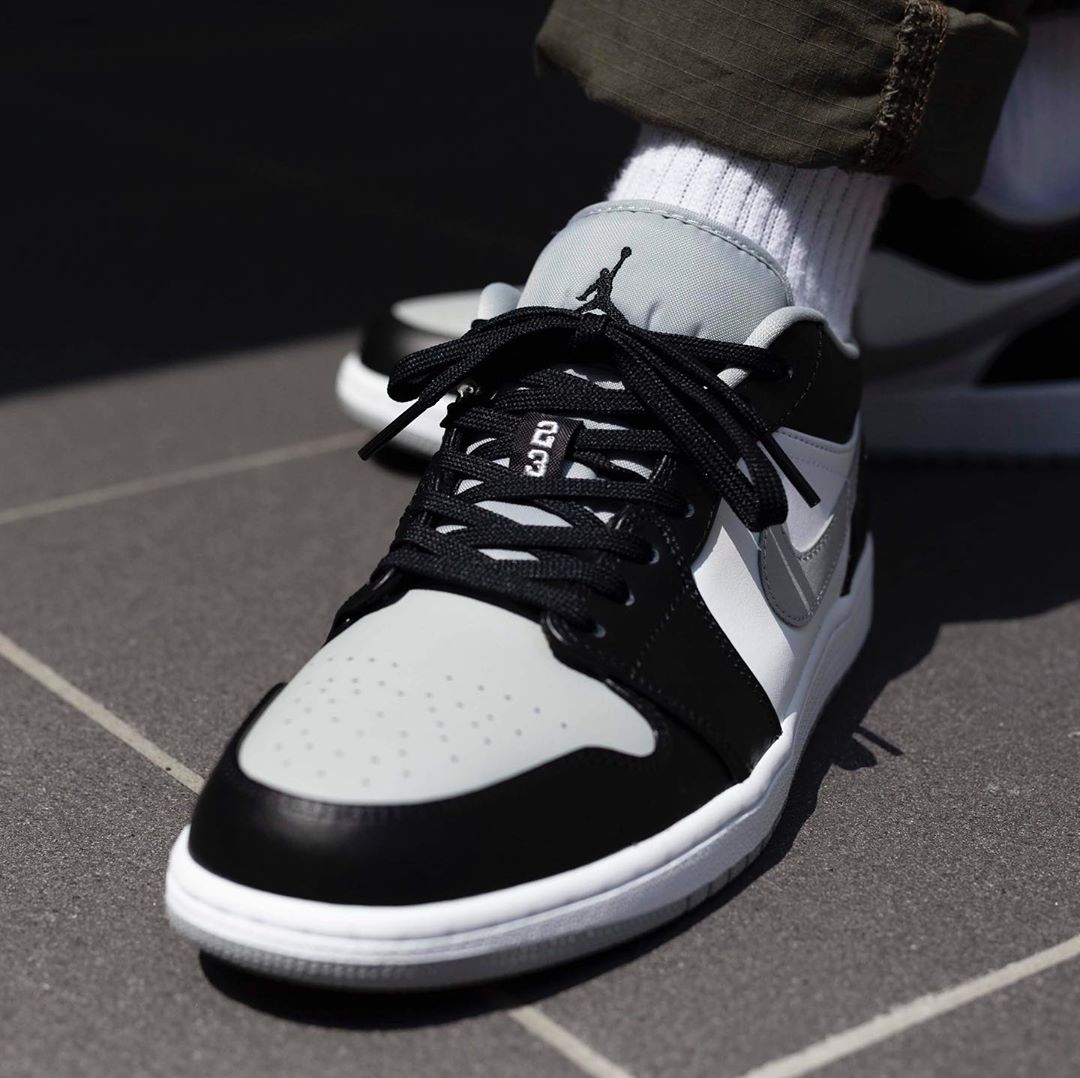 【印刷可能】 nike air jordan 1 low light smoke grey on feet 224302 - Gambarsaevgu