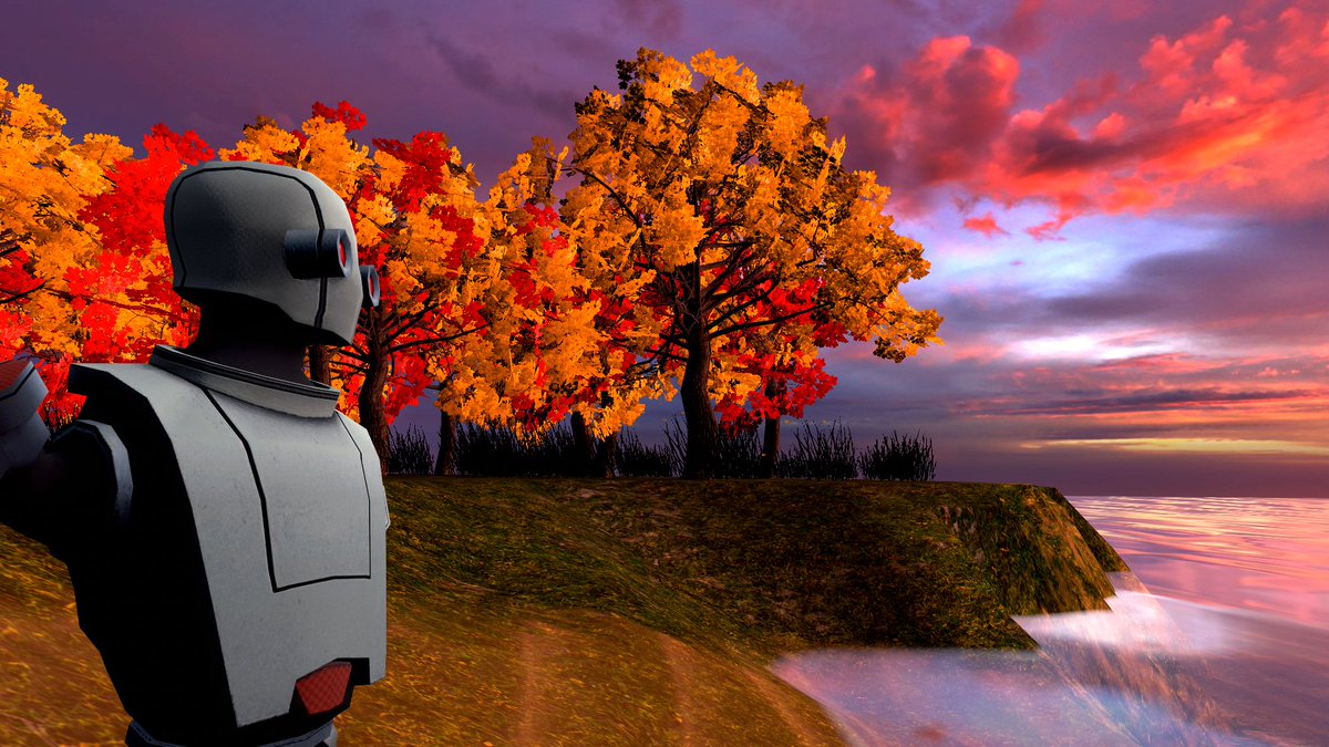 ヒラキハジメ エモいワールド探索 Last Villa 美しい景色の中 鋼鉄のロボットくんは何を想うのか Vrchat Vrchat World紹介
