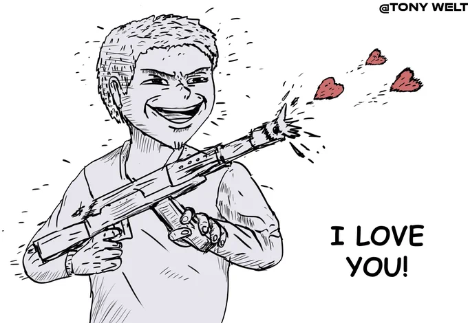 machine gun of hearts 