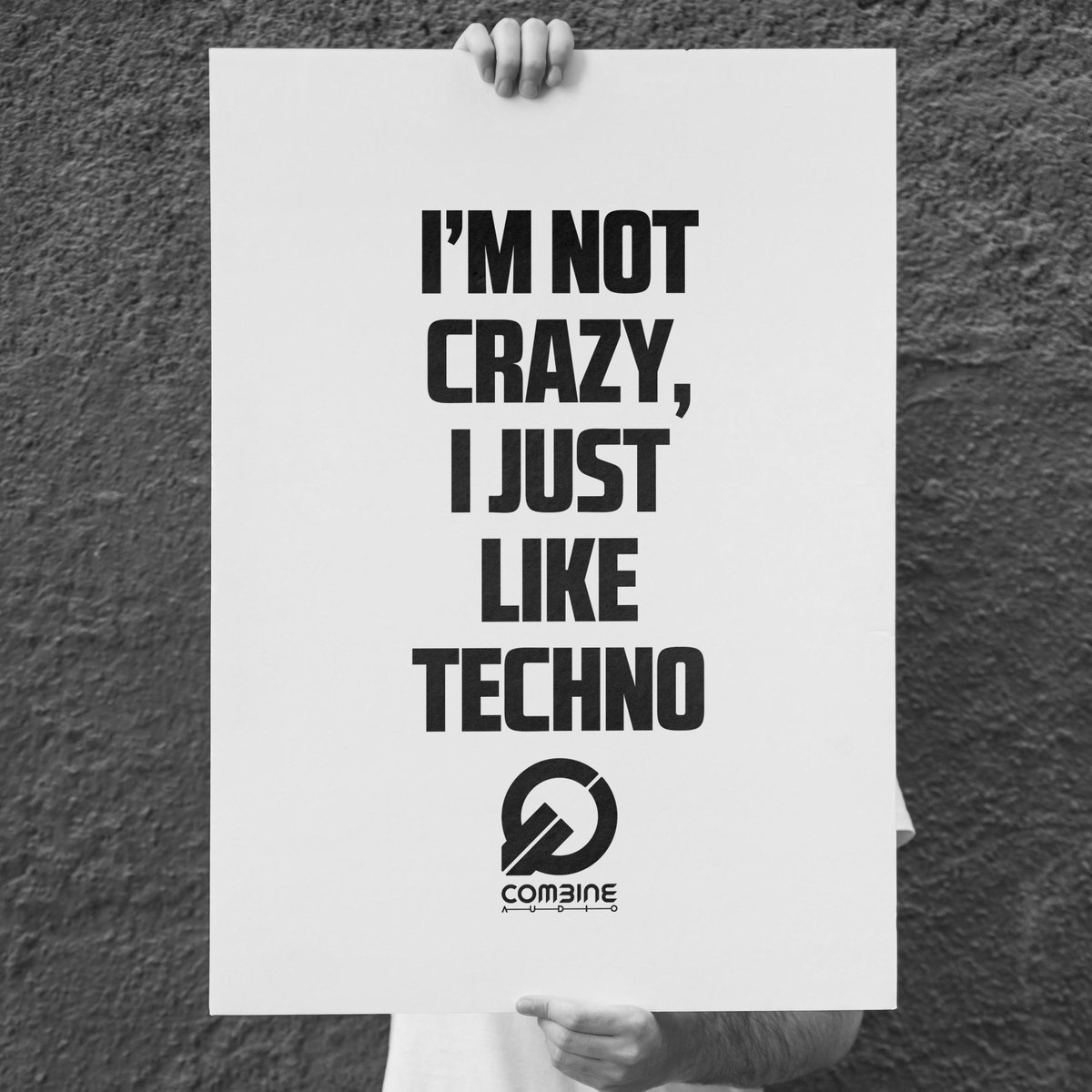 combineaudio's tweet photo. I'm not crazy, I just like #techno #combineaudio https://t.co/uD4eEuSV7g