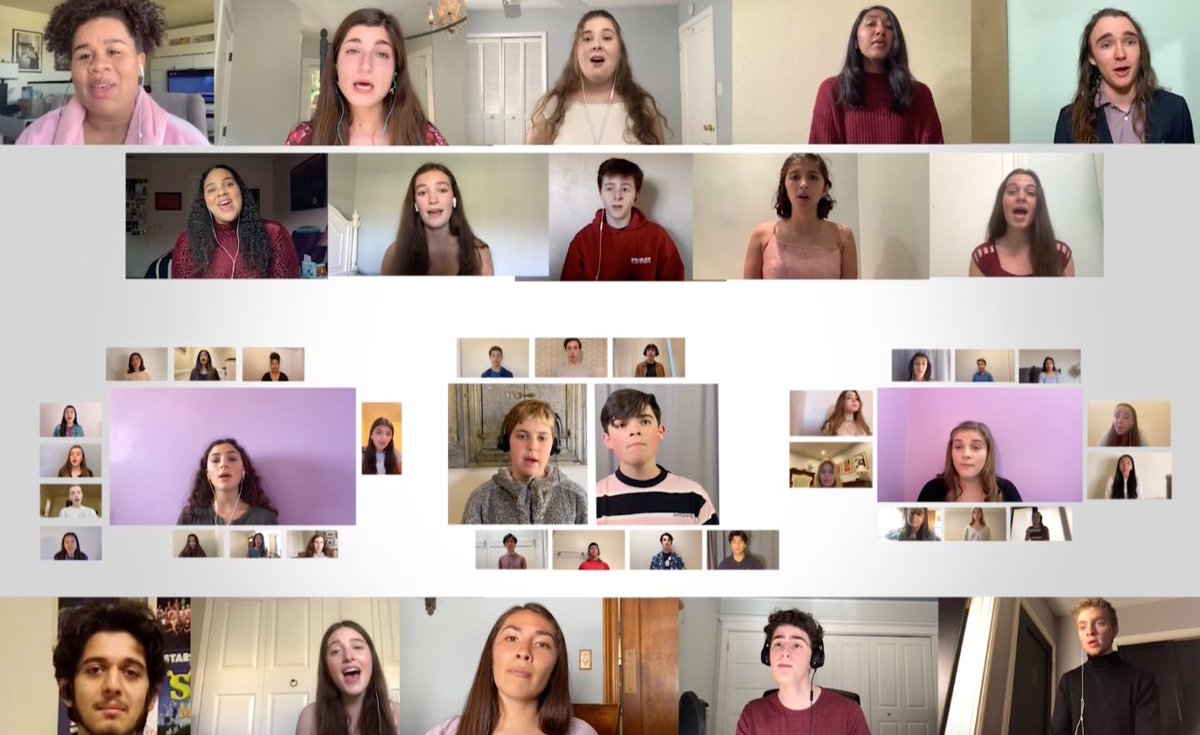 ACTSanFrancisco's tweet photo. Right now our #ACTYC Cabaret Ensemble are on our #ACTSpringForward livestream singing "Try to Remember"! Click over to watch them https://t.co/CwtVJ5q1vw https://t.co/xQ7NPHriHJ