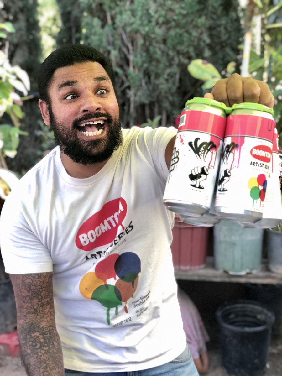 The emotion is real. So hype that @Boomtownbrewery & DJ NEFF re-released the Graffiti Hazy DIPA this weekend.
#boomtownbrewery #boomtown #graffitihazydipa #hazyipa #beer #labeer