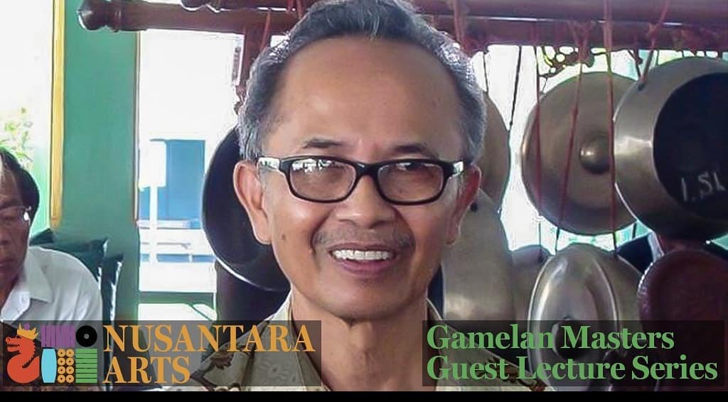 AFSEA3's tweet image. Don't miss it - tomorrow May 3, Sunday, 7:30 pm EST) - Prof. Dr. Sumarsam on "The History of Gamelan" #gamelan Zoom info here: nusantaraarts.com/guest-lecture-…