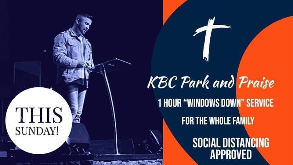 kiblerbc's tweet photo. KBC Park &amp; Praise is tomorrow, Sunday, May 3rd, at 10:30am in the KBC parking lot! Service will also be streamed live on the Kibler Baptist Church FB page as well as our YouTube channel. Pastor @theleedenton will bring us the third in the #RootedAndGrounded series. #JoinUs https://t.co/XOIqGFNu5G