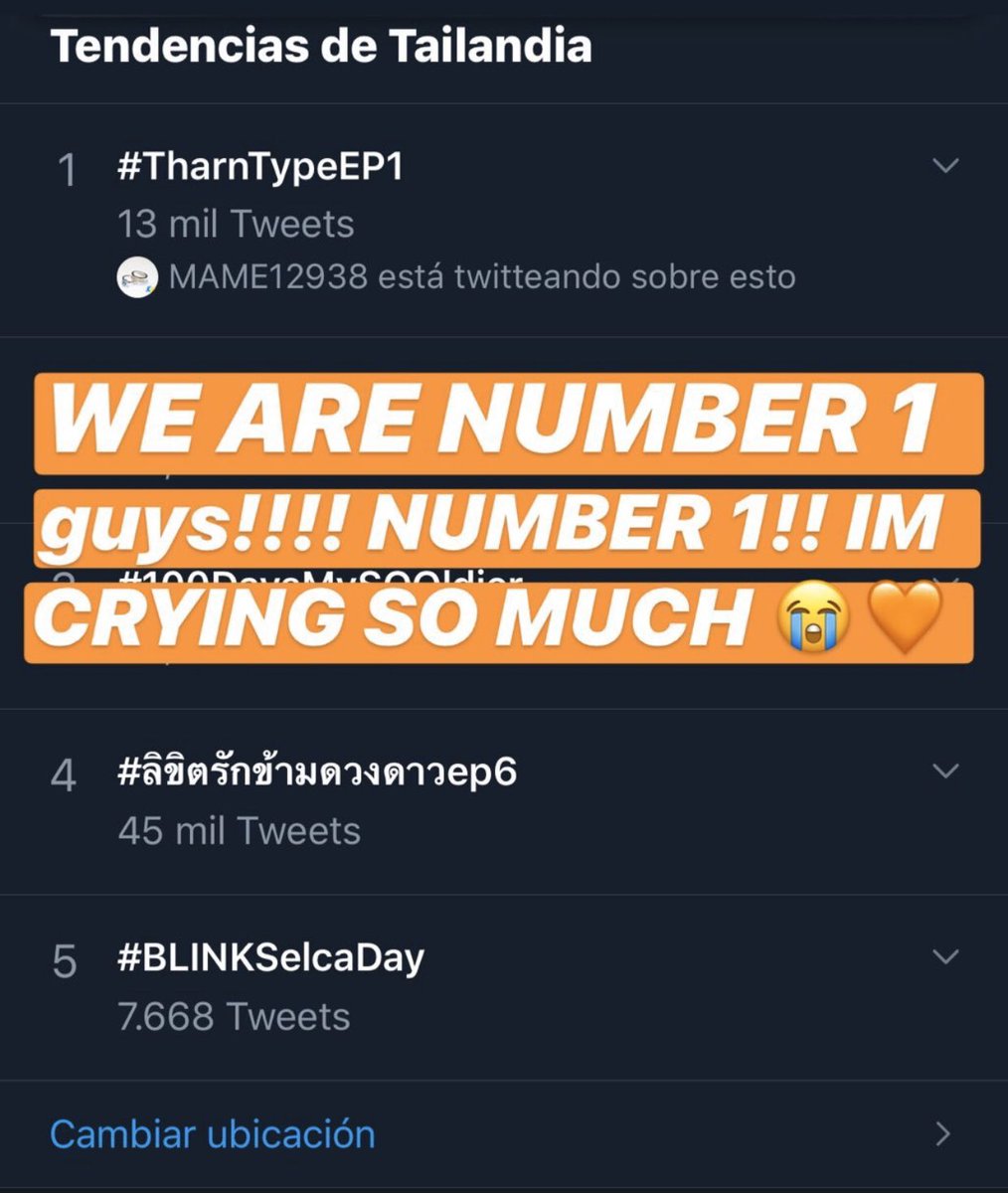  First time they went to a Kazz Sports: September 8th,2019 First time Watching the first episode of TTTS together: October 7th, 2019The same Day was the first episode and we made the trending #1 on thailand  #MewGulf