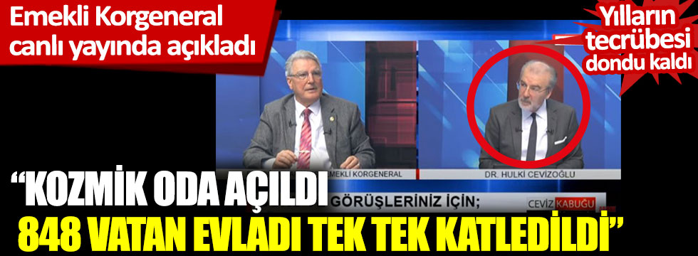 YenicagGazetesi's tweet photo. Emekli Korgeneral Erdoğan Karakuş canlı yayında açıkladı
“Kozmik oda açıldı 848 vatan evladı tek tek katledildi”

https://t.co/c3JJHgCK9V https://t.co/BKdYVjd7Kc