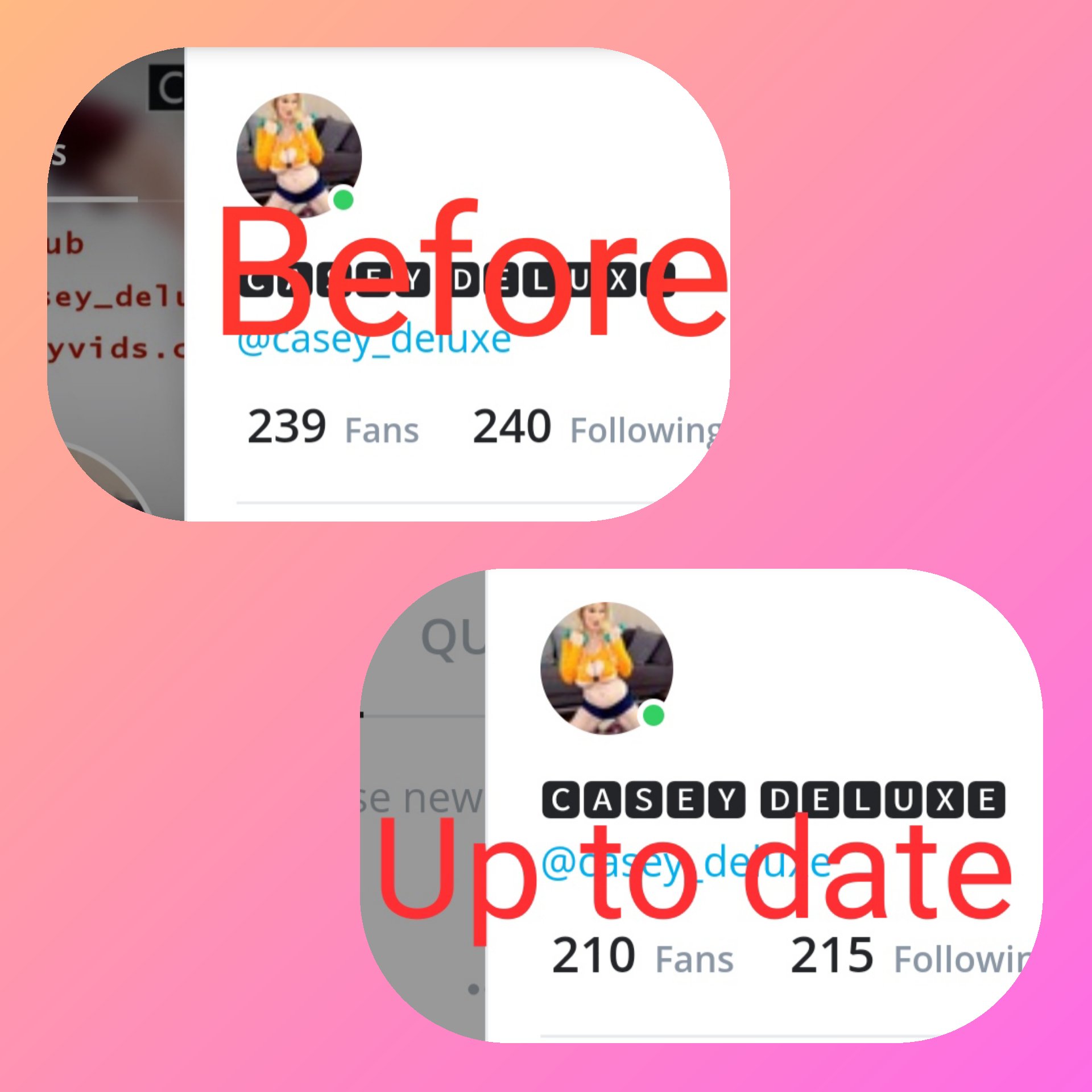 😘 Casey Deluxe mummy milkers on Twitter: "Hey, guys, what's going on