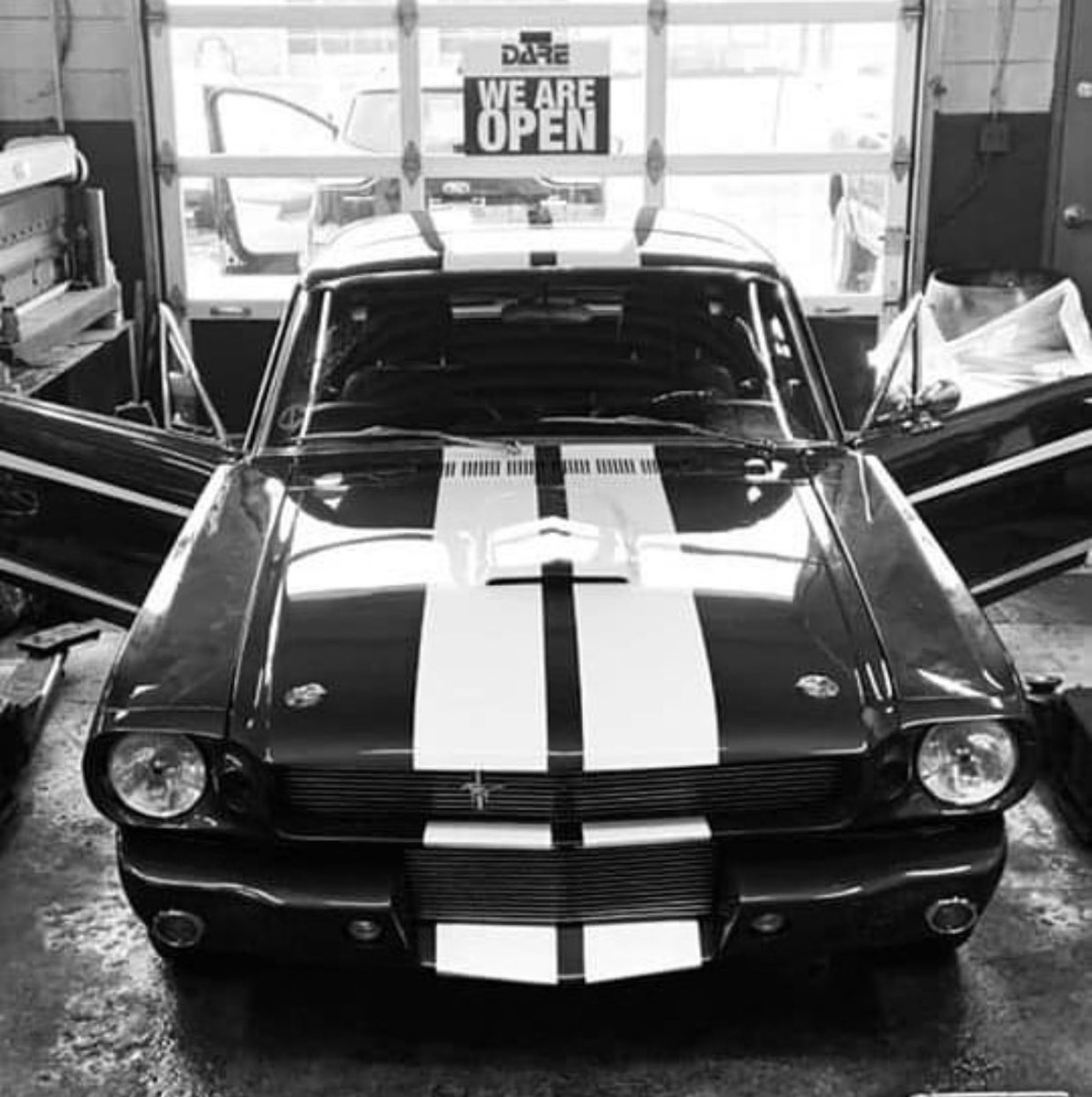 Dareauto's tweet image. How amazing is this 1965 @ford #Mustang ? Don’t forget we are offering Free no contact vehicle pick up and drop off available at your place of business or home!