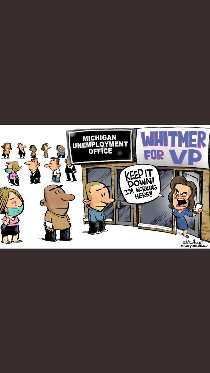 ReneeDahl5's tweet photo. @MikenzieFrost @GovWhitmer @nbcsnl @BellsBrewery SHE SHOULD BE FOCUSING ON THE MICHIGAN CITIZENS WHO HAVE BEEN UNABLE TO SIGN UP FOR UNEMPLOYMENT!!
WHITMER COULD CARE LESS ABOUT THE THOUSANDS WHO ARE LOSING THEIR BUSINESSES IN MICHIGAN!!
#RECALLGOVWHITMER⚠️
#WHITMERFAIL⚠️
#WHITMERISCORRUPT⚠️ https://t.co/oFyQQQPfh0