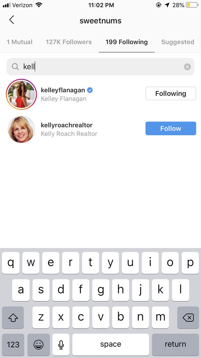 Given how much Barb liked Hannah Ann, she never followed her on Instagram at any point in time! But she follows so many other people from Bachelor Nation, including Hannah Brown, and had been following Kelley the whole time.
