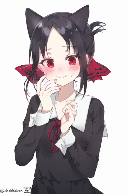 奇跡的相性を目の前にして口の緩みが戻らないかぐや様 