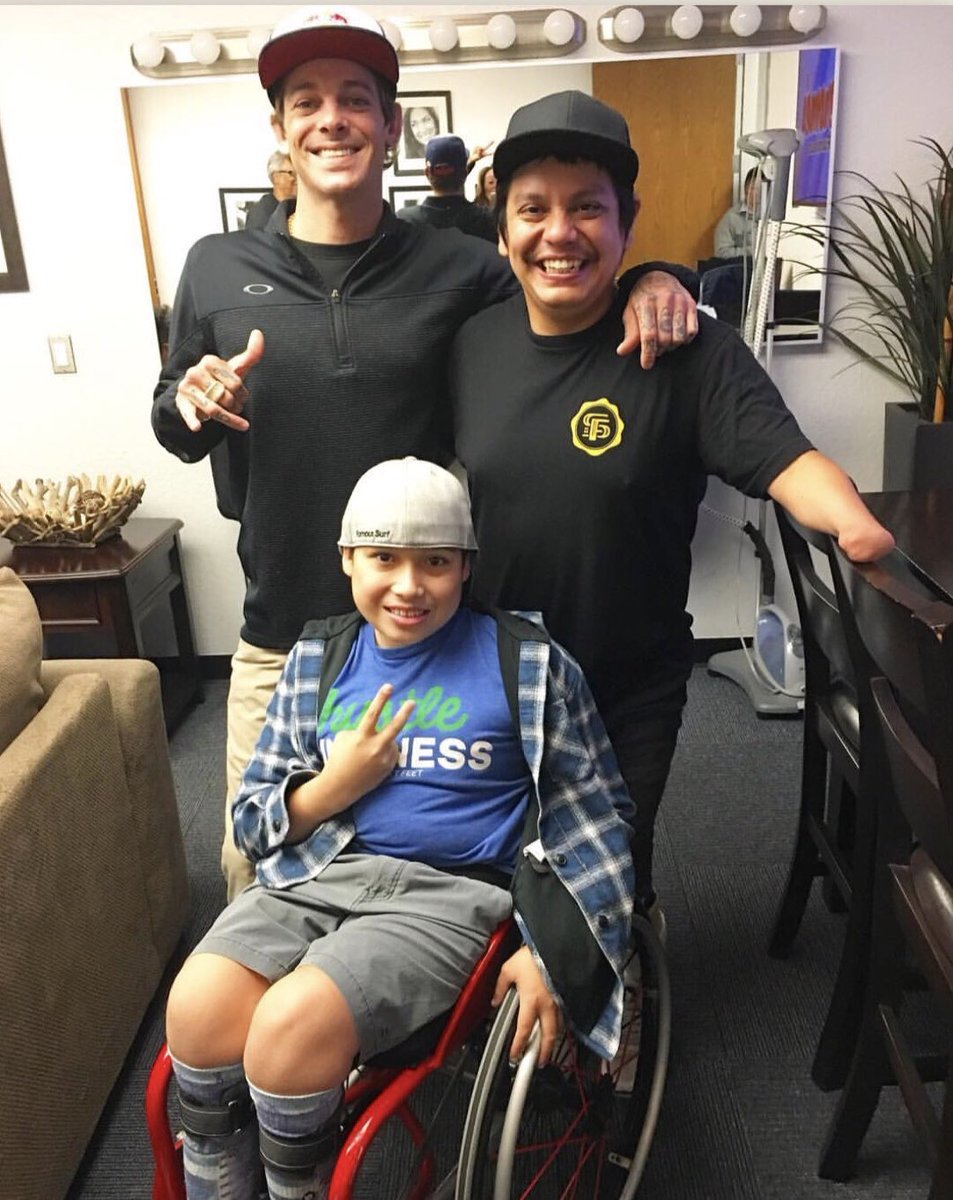 Sheckler Foundation (@sheckfoundation) on Twitter photo #Throwback May 2, 2018 with <a href="/RyanSheckler/">Ryan Sheckler</a> @MrBojanglesFilm & <a href="/K_grom_06/">Kumaka</a> <a href="/RockinKumaka/">Rockin Kumaka</a> going on <a href="/fox5sandiego/">FOX 5 San Diego</a> to talk about #ShecklerFoundation #SkateForACause #AdaptiveSkate & #WCMX ! #Throwback May 2, 2018 with <a href="/RyanSheckler/">Ryan Sheckler</a> @MrBojanglesFilm & <a href="/K_grom_06/">Kumaka</a> <a href="/RockinKumaka/">Rockin Kumaka</a> going on <a href="/fox5sandiego/">FOX 5 San Diego</a> to talk about #ShecklerFoundation #SkateForACause #AdaptiveSkate & #WCMX !