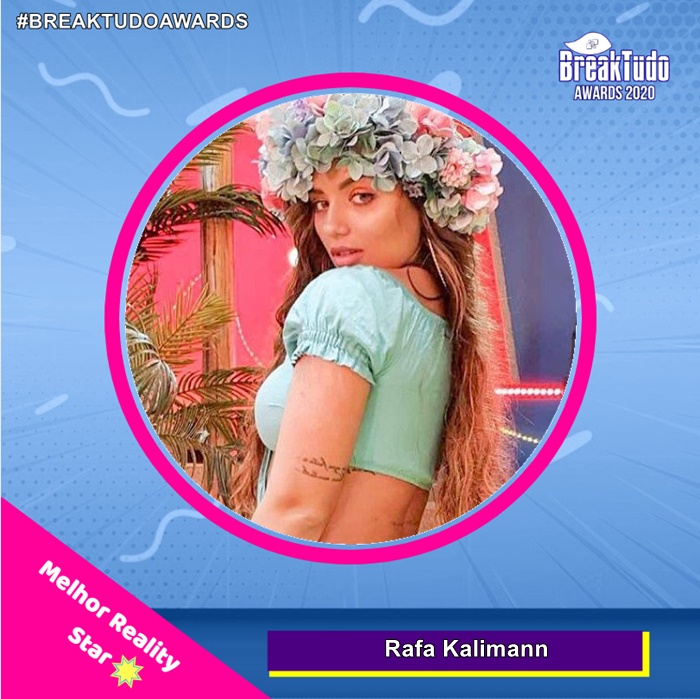 breaktudoawards's tweet photo. A votação da primeira fase da categoria Melhor Reality Star do BreakTudo Awards 2020 está aberta e Rafa Kalimann está concorrendo, vote https://t.co/MGivrrLyaU #BreakTudoAwards #RafaRealityStar #RafaKalimann https://t.co/dUYFuvW9Mh