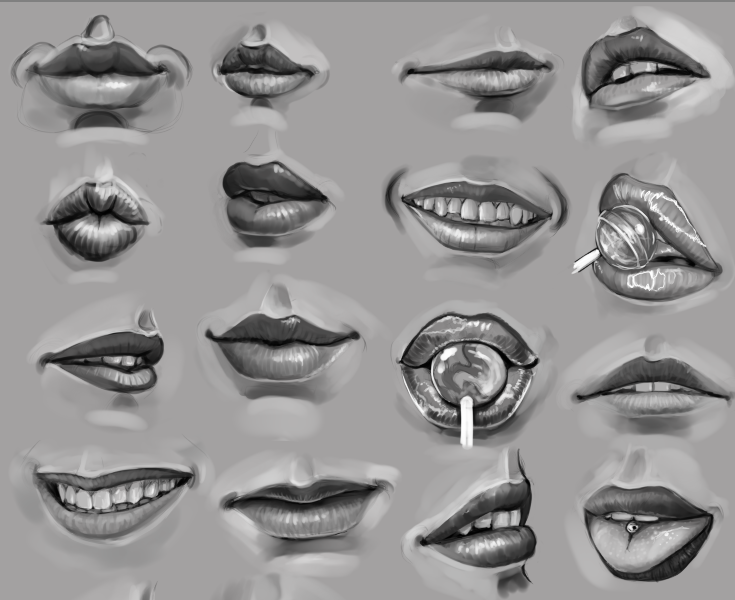 picture Mouth Reference Photo magical kaleidoscope silvi comms