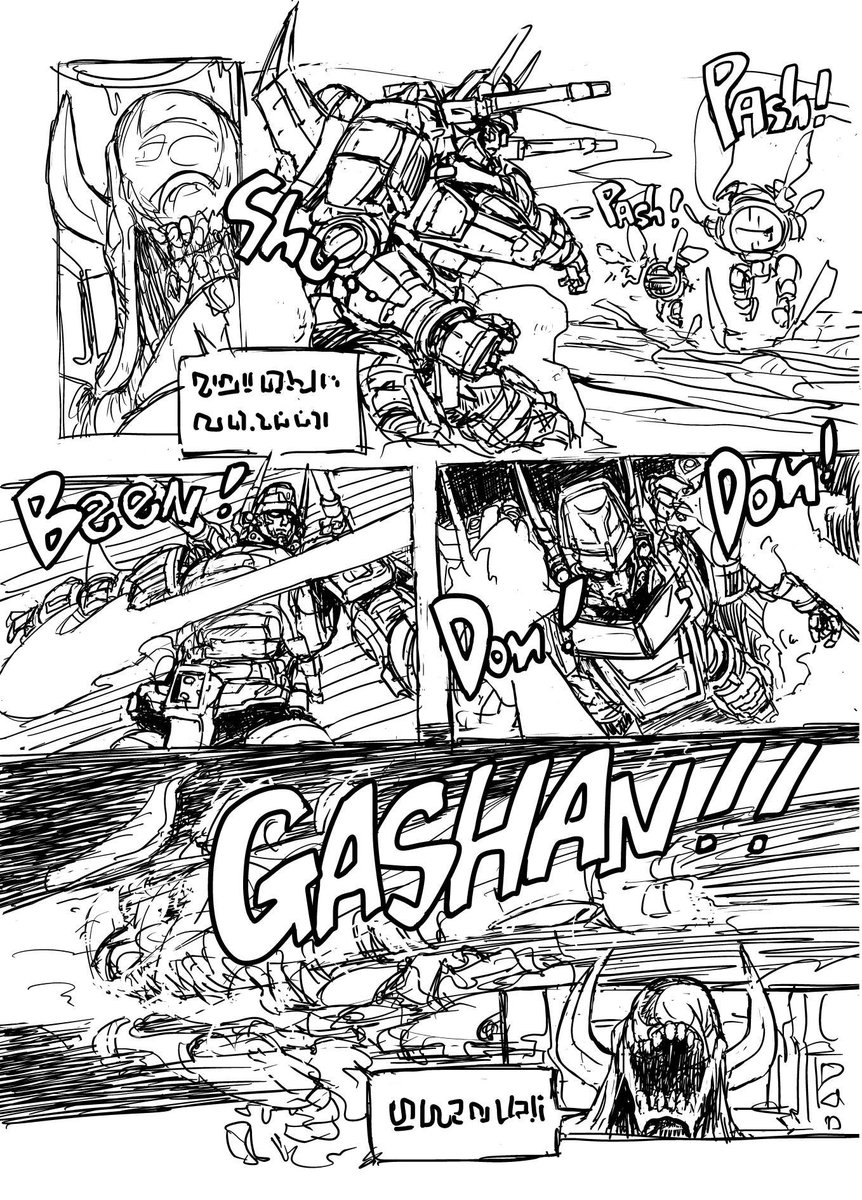 【WIP】 DIACLONE Comics  4/11
#diaclone #ダイアクロン #comics 