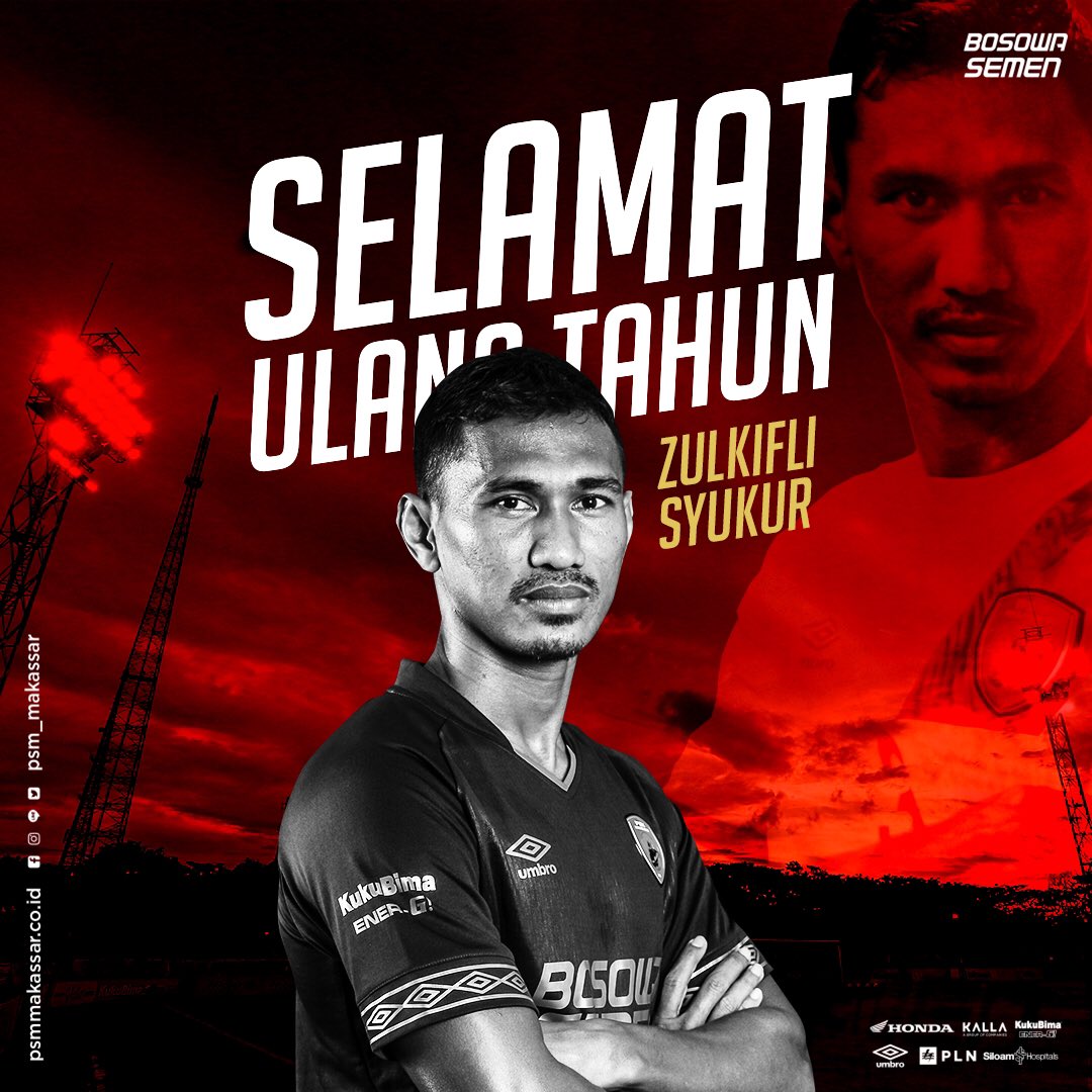 Selamat ulang tahun Zulkifli Syukur, panjang umur dan sehat selalu ❤️❤️.

#EwakoPSM
