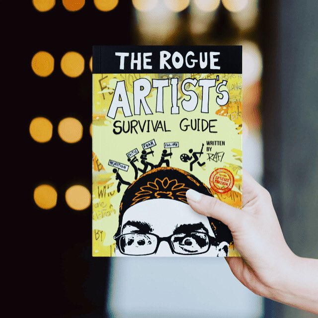 Rafiandklee's tweet photo. My book The Rogue Artist's Survival Guide is currently ranked #386,943 out of over 8,000,000 books! Holy crap!!! That’s awesome! #artbook #artistlife #wow https://t.co/IuRbQMi1Yc