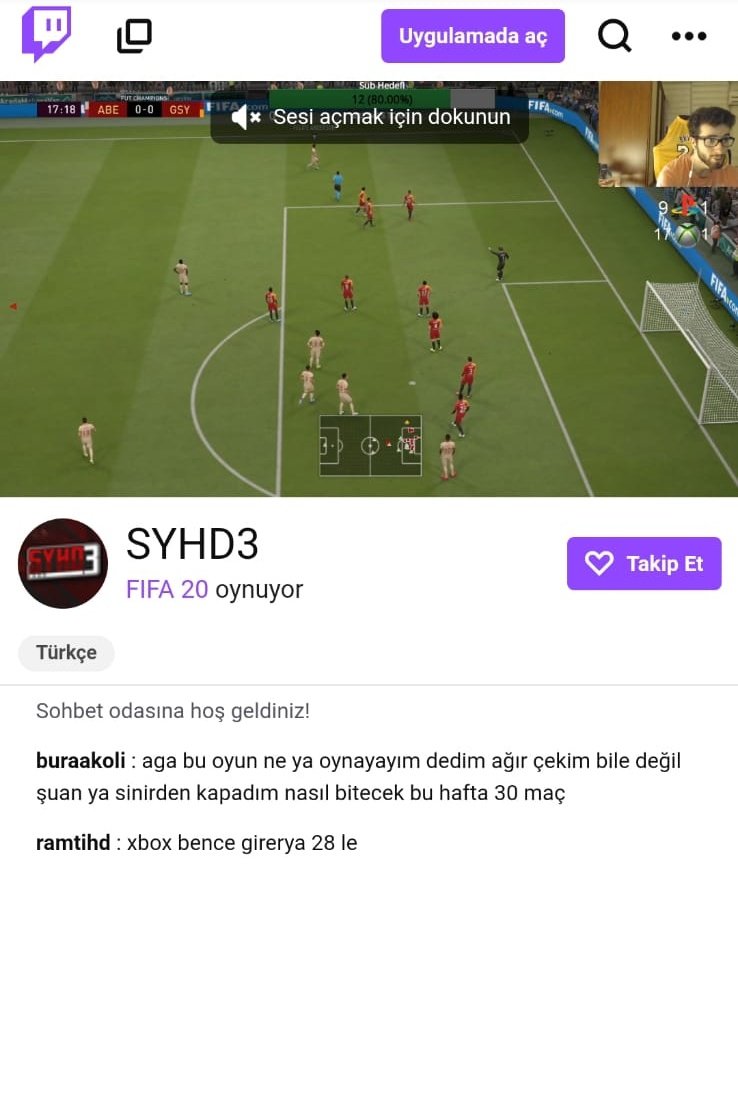 Hafta sonu liginde rakip olduğumuz <a href="/syeniarass/">Serhan Yeniaras</a> ile güzel bir maç oynadık.Rakibim uzatmalarda 3-2 kazandı tebrik ediyorum.Yayında oyunuma destek olan birkaç kişinin banladığı haberini aldım.Profesyonel bir oyuncu olarak eleştiriye daha açık olabilmek gerek.