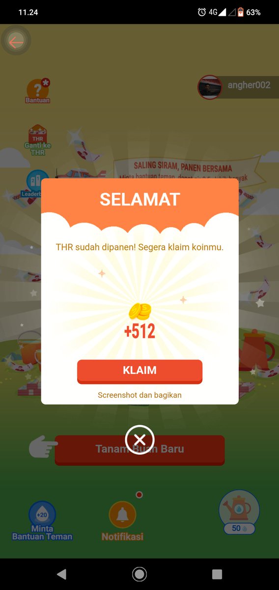 Angher02's tweet image. #ShopeeTanamTHR10M 😇