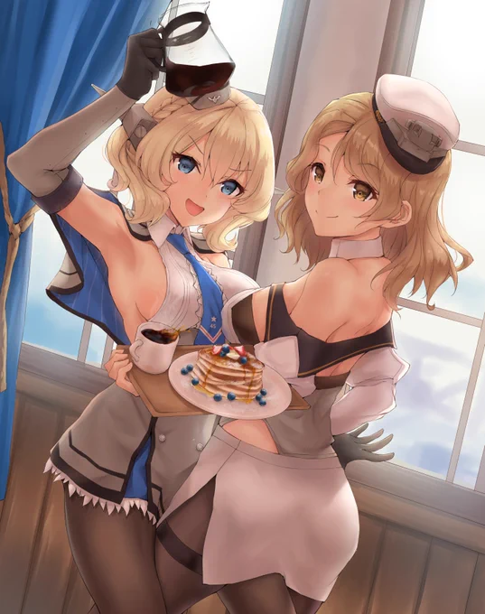 >ヒューストン×コロラドちゃん
お題ありがとうございました? 