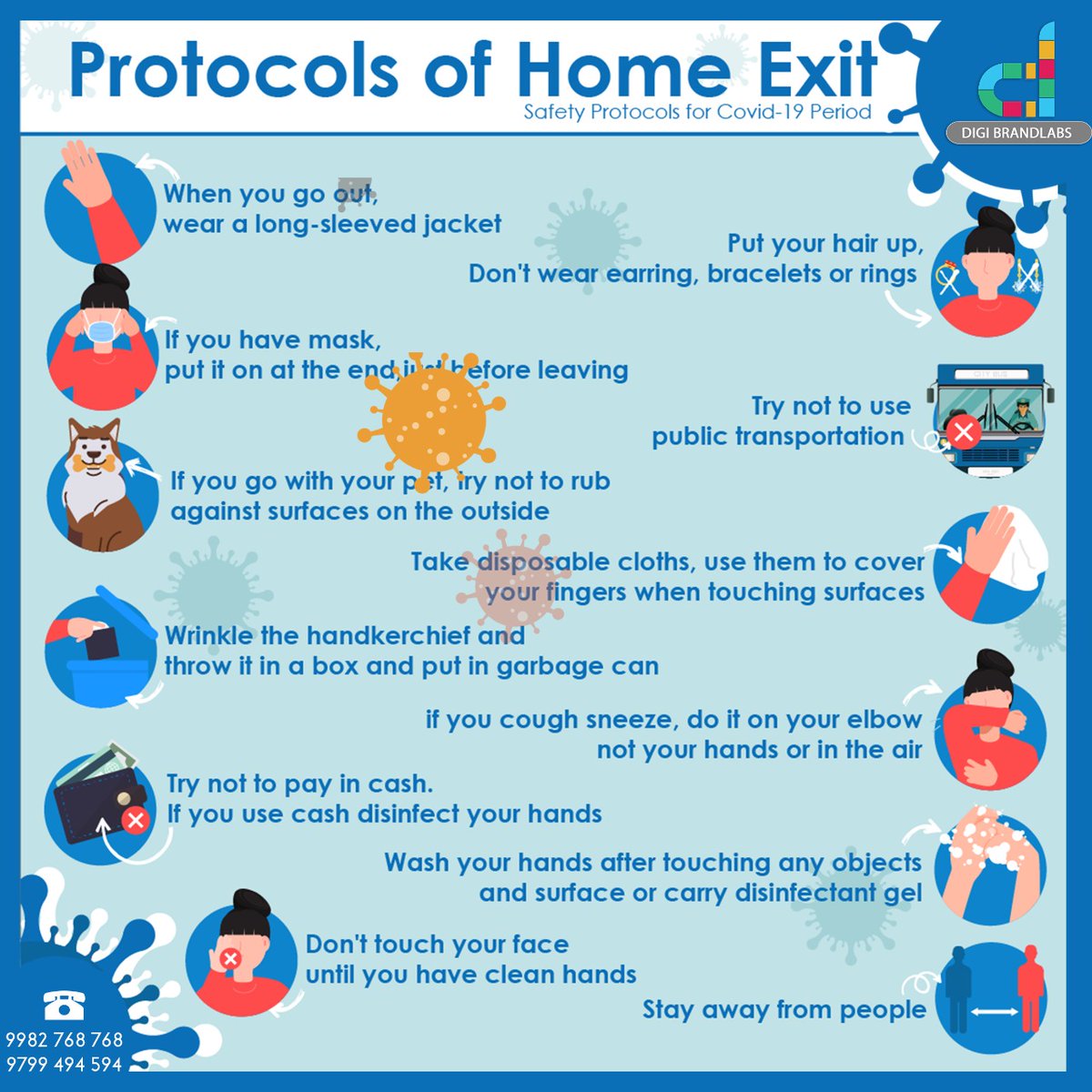 Digi_Brandlabs's tweet photo. Few steps for prevent the spread of coronavirus infection.
#FightAgainstCOVID19 
Stay Home Stay SafeHouse
 #COVID__19  #Lockdown3  #StayAtHome  #StaySafe  #coronavirusawareness #protectfromcorona #GoCoronaGo https://t.co/E9Ya4fxVfu