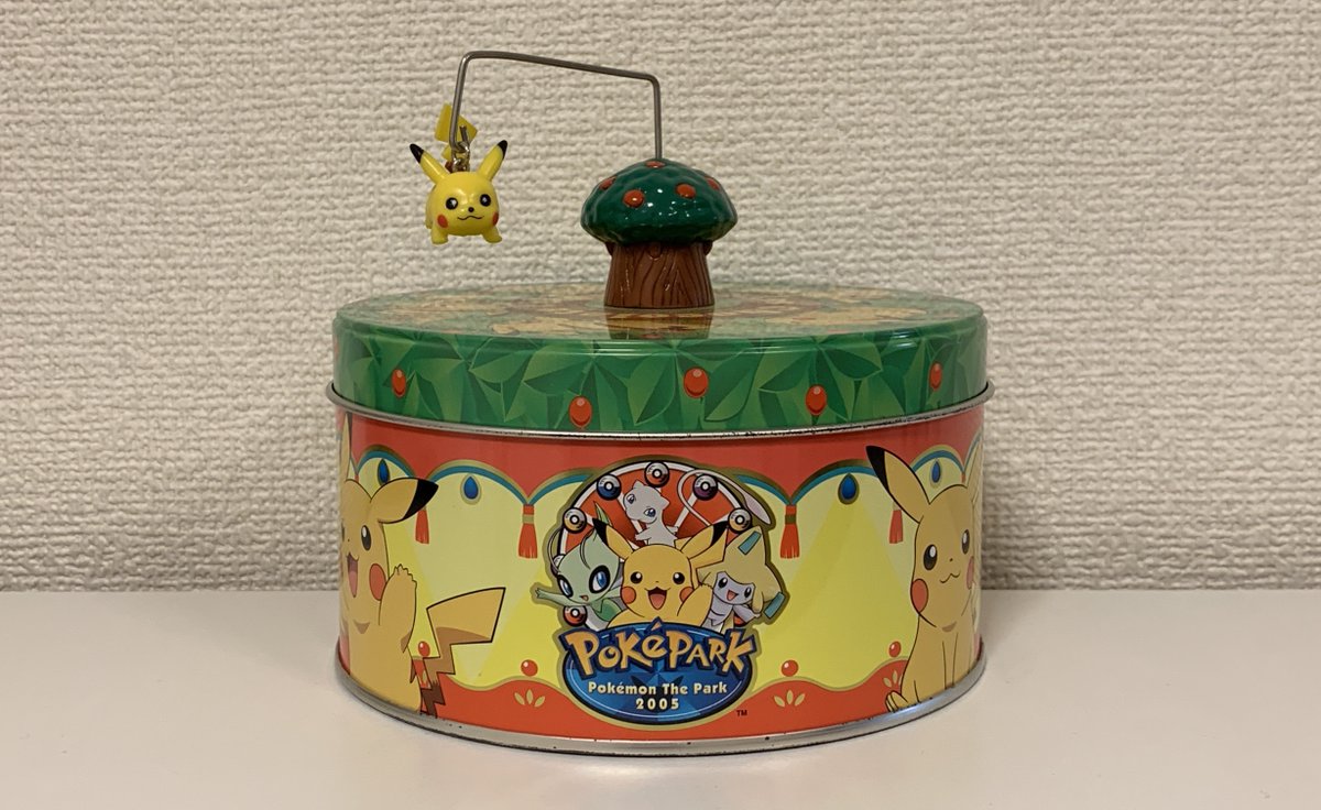 ポケパークの缶 #ステイホーム #グッズ整理