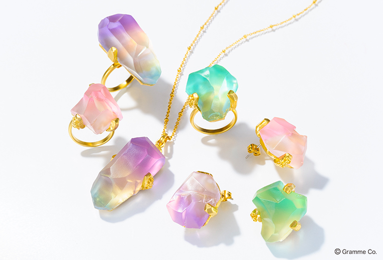 Q Pot Japan Official Su Twitter 発売中 Q Pot 表参道本店 Qpot Honten 限定アクセサリーがonline Shopに登場 かつてq Pot アクセサリーのルーツが研究されていたとされる ミステリアスな Q Pot Museum 化石 鉱石をモチーフにした砂糖菓子 琥珀糖 は