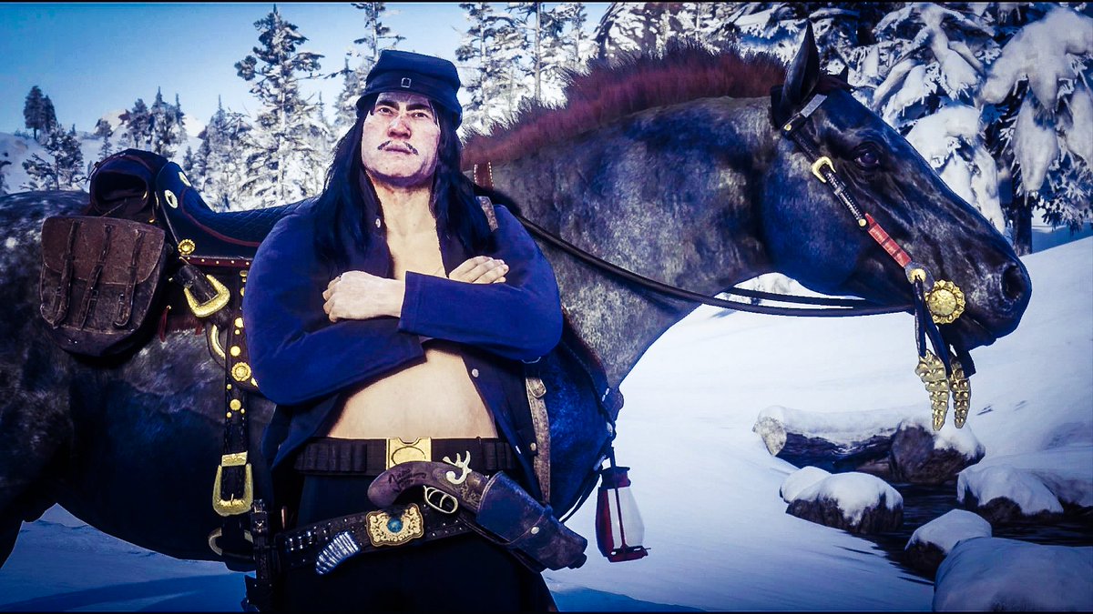 porippy___'s tweet photo. ｢My outlow style｣
#RDO #RDR2 
#RDOnline #RockstarGames 
#荒野連第一回ファッションコンテスト
#荒野連 https://t.co/I1g4NqGPpW