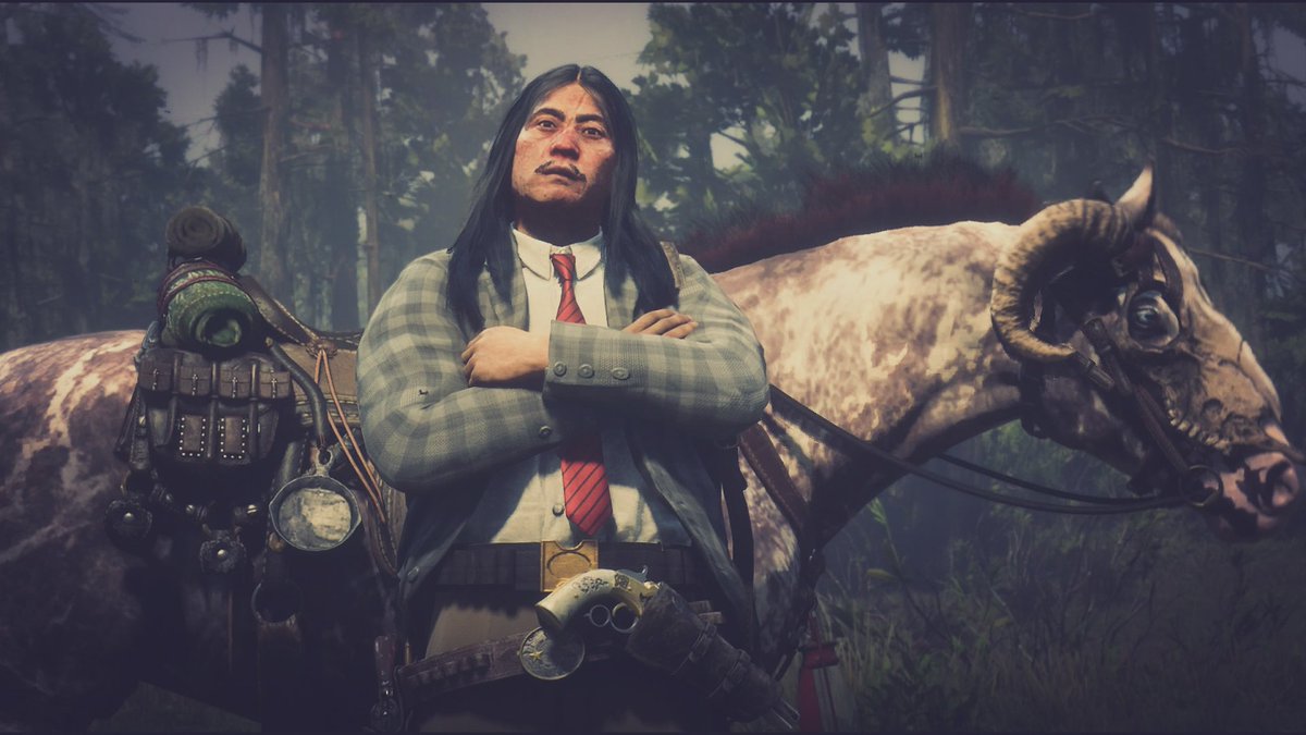 porippy___'s tweet photo. ｢My outlow style｣
#RDO #RDR2 
#RDOnline #RockstarGames 
#荒野連第一回ファッションコンテスト
#荒野連 https://t.co/I1g4NqGPpW