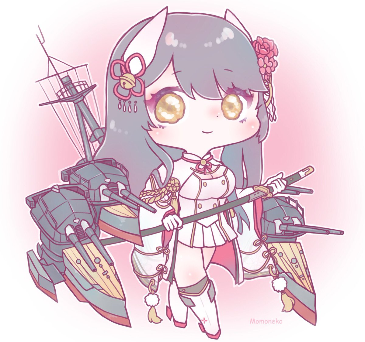 アズレン サマー比叡ʕ ʔ アズールレーン アズレン Momoneko 桃猫のイラスト アズレン サマー比叡ʕ ʔ アズールレーン アズレン Momoneko 桃猫のイラスト